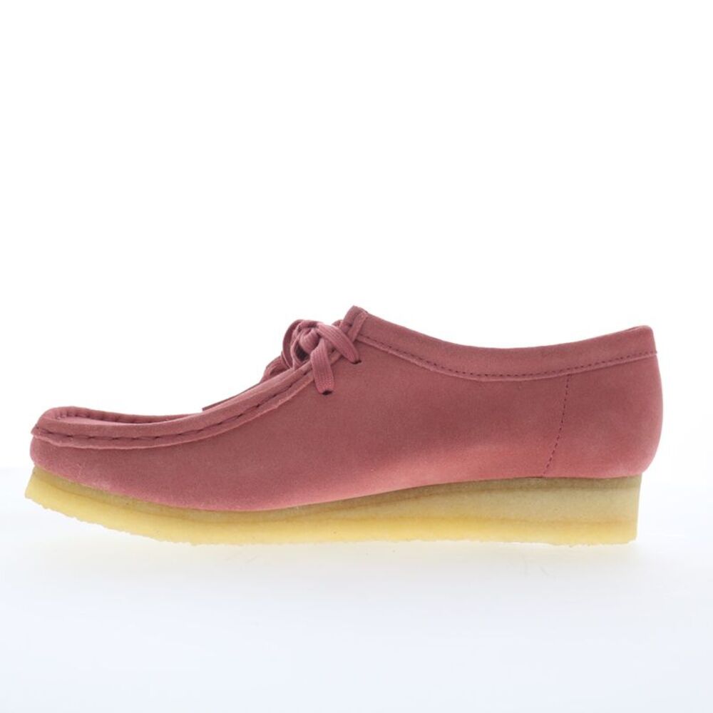 Clarks Womens Wallabee Pink Shoes (NWT) - Picture 5 of 7